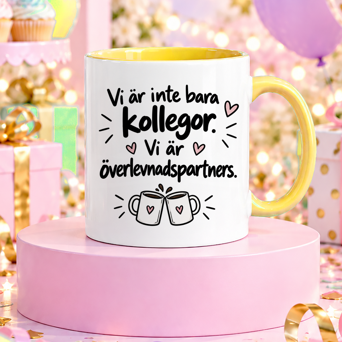 Vi är inte bara kollegor | Rolig mugg