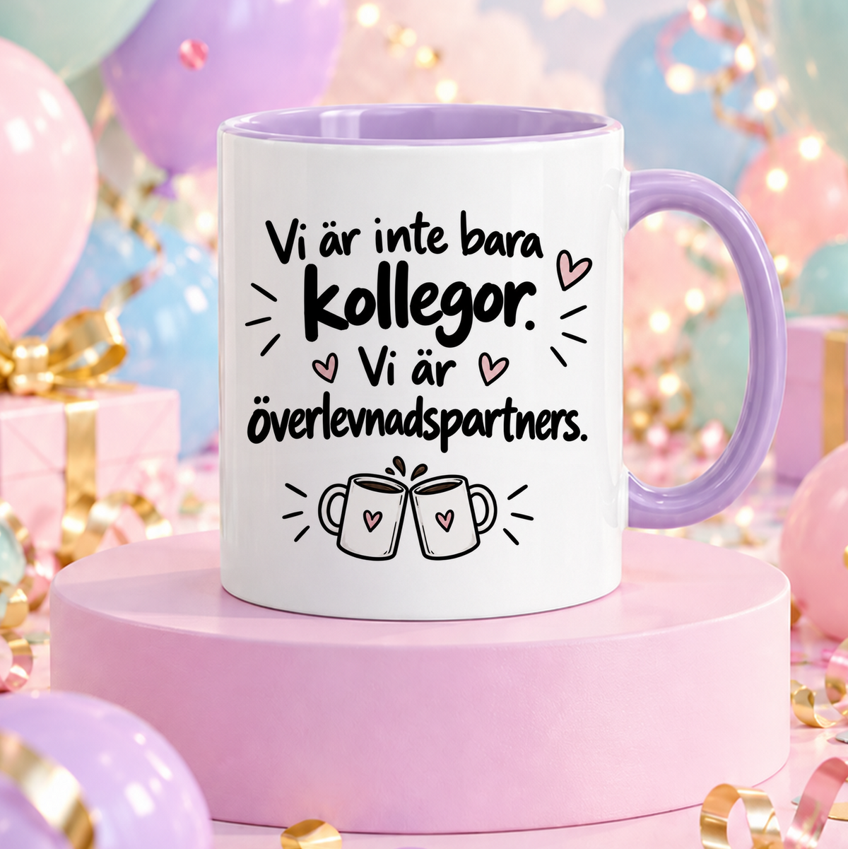 Vi är inte bara kollegor | Rolig mugg