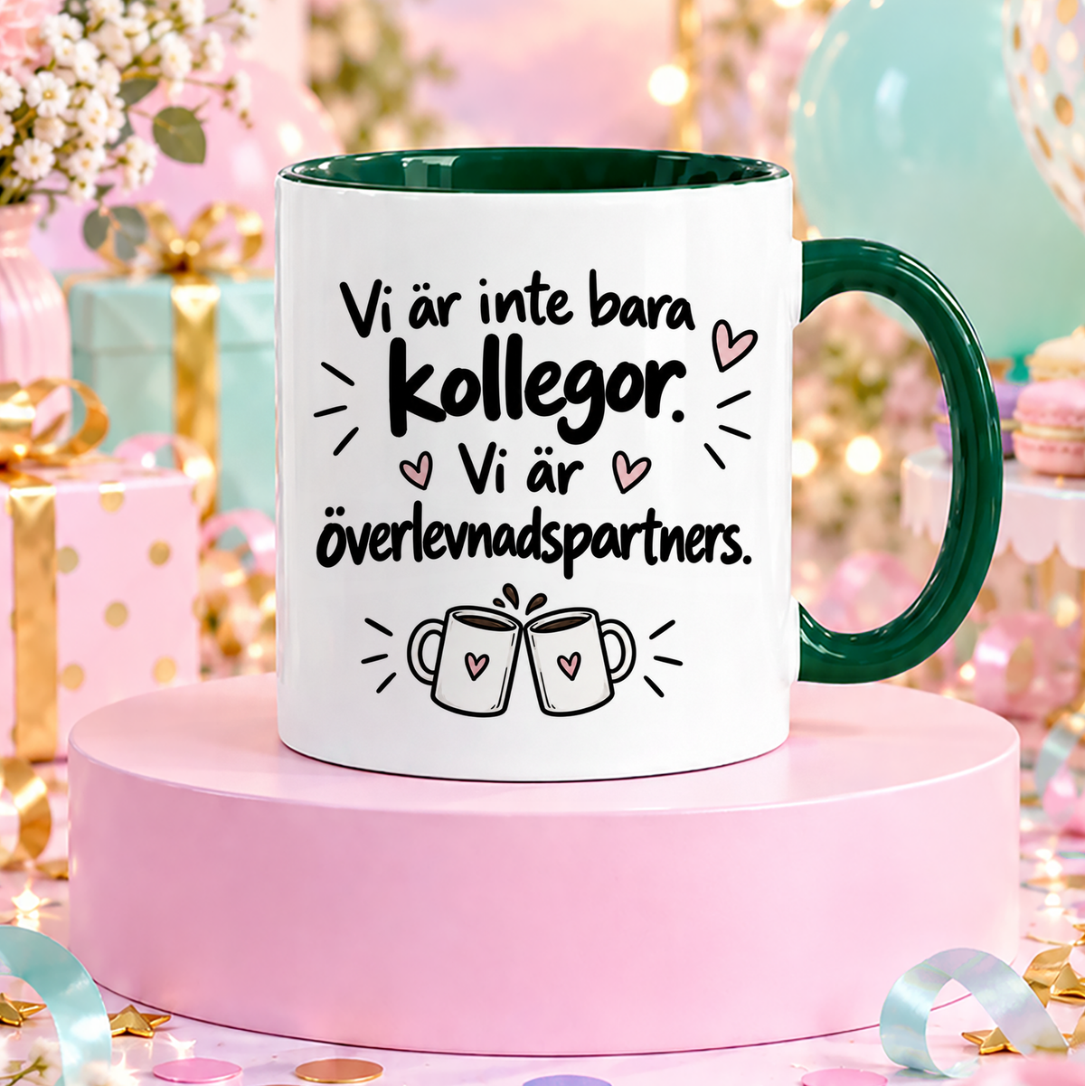 Vi är inte bara kollegor | Rolig mugg