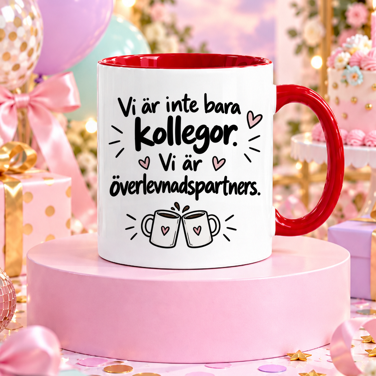 Vi är inte bara kollegor | Rolig mugg
