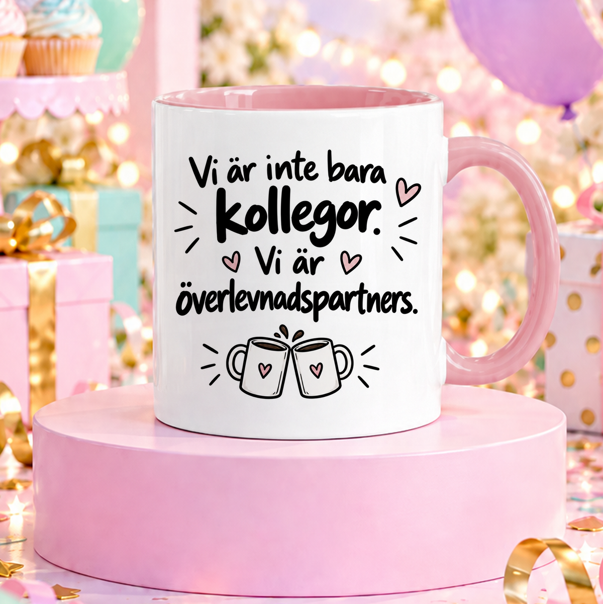 Vi är inte bara kollegor | Rolig mugg