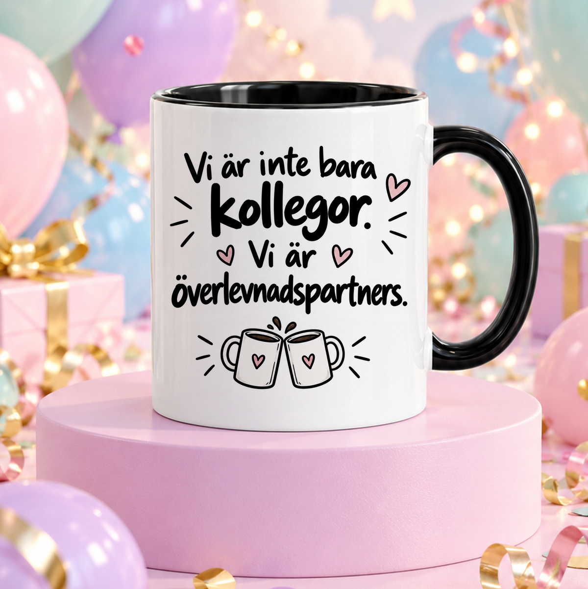 Vi är inte bara kollegor | Rolig mugg