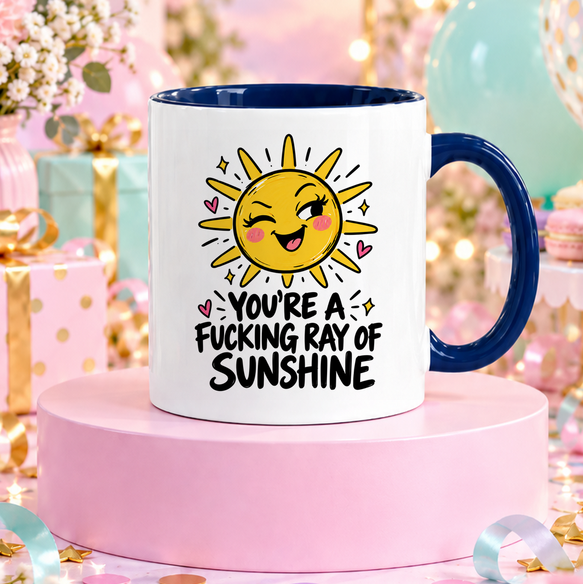You're a fucking ray of sunshine | Rolig mugg