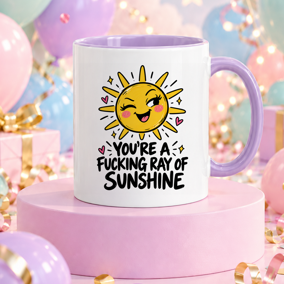 You're a fucking ray of sunshine | Rolig mugg