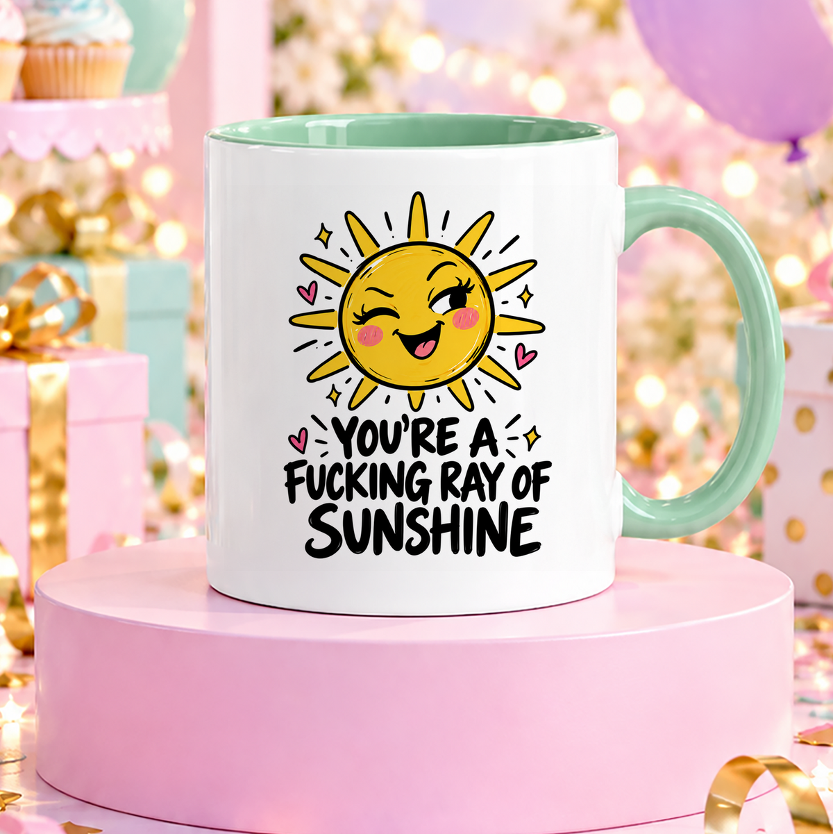 You're a fucking ray of sunshine | Rolig mugg