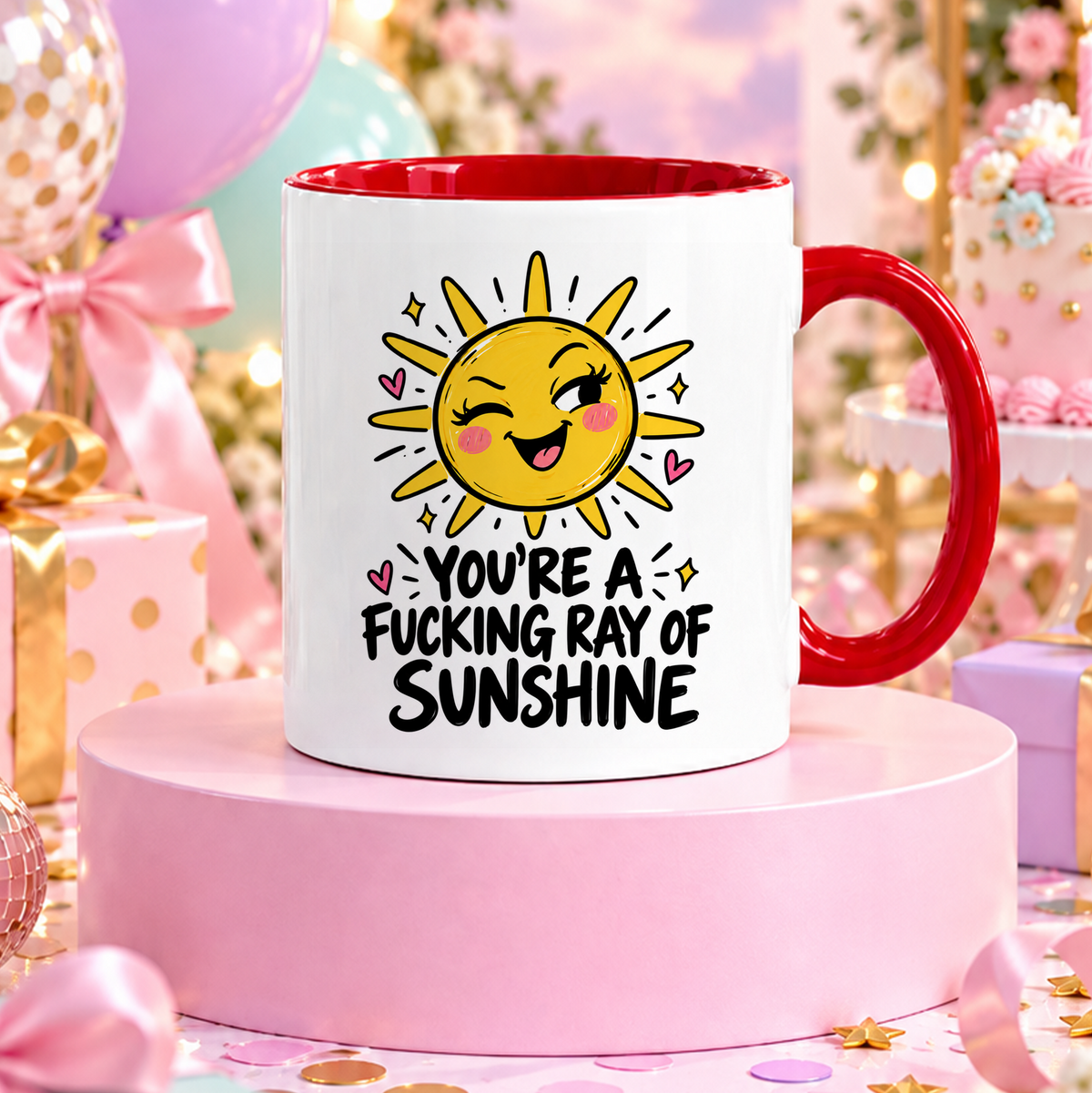 You're a fucking ray of sunshine | Rolig mugg