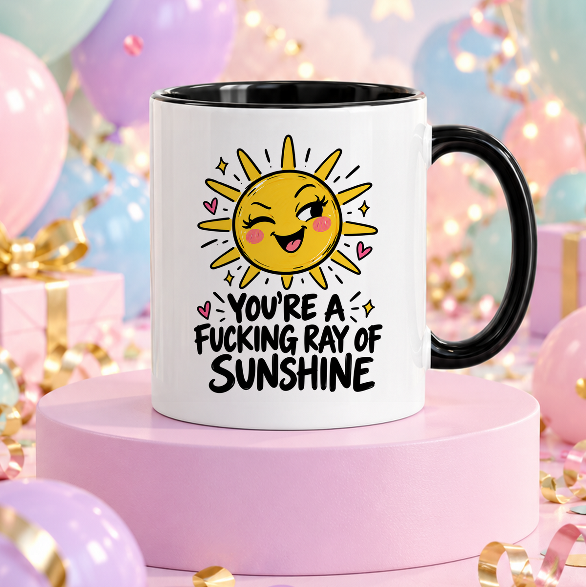 You're a fucking ray of sunshine | Rolig mugg