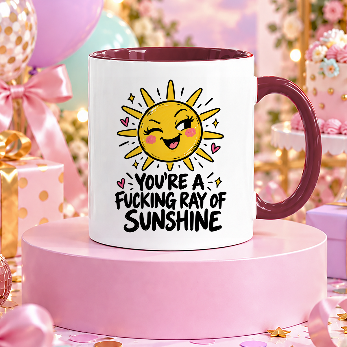 You're a fucking ray of sunshine | Rolig mugg