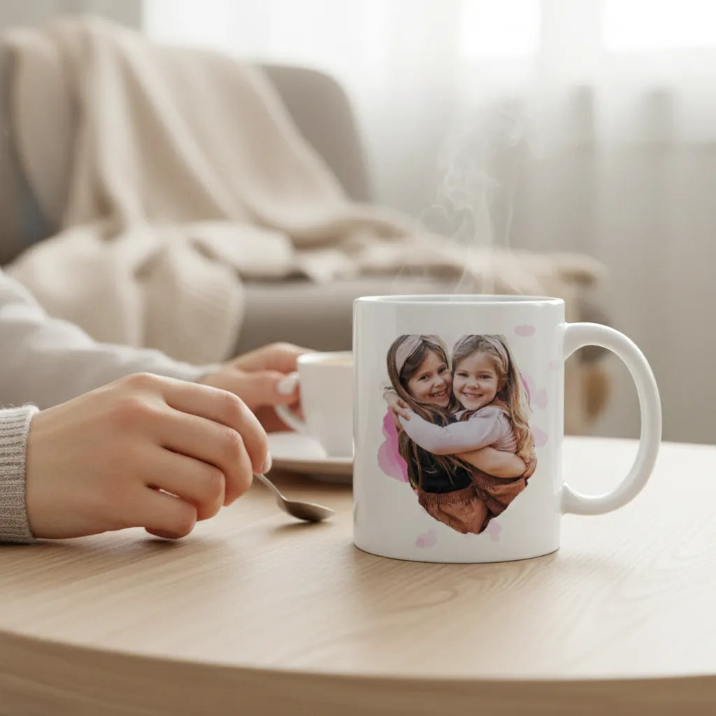 Foto & färg | Mamma | Personlig mugg