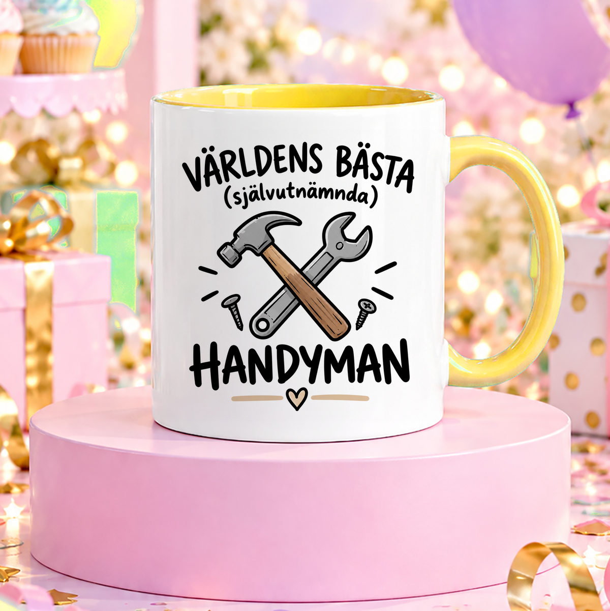 Självutnämnd handyman | Rolig mugg