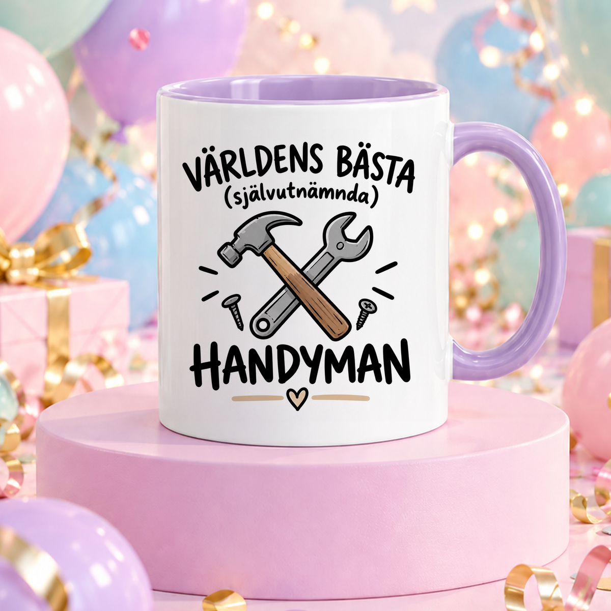 Självutnämnd handyman | Rolig mugg