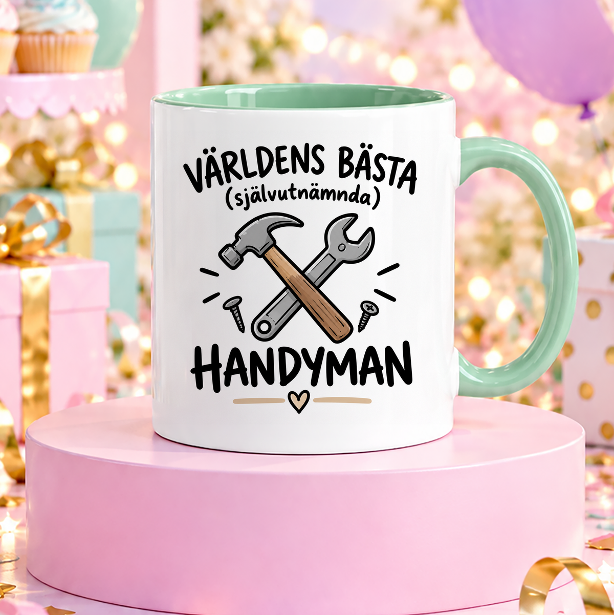 Självutnämnd handyman | Rolig mugg
