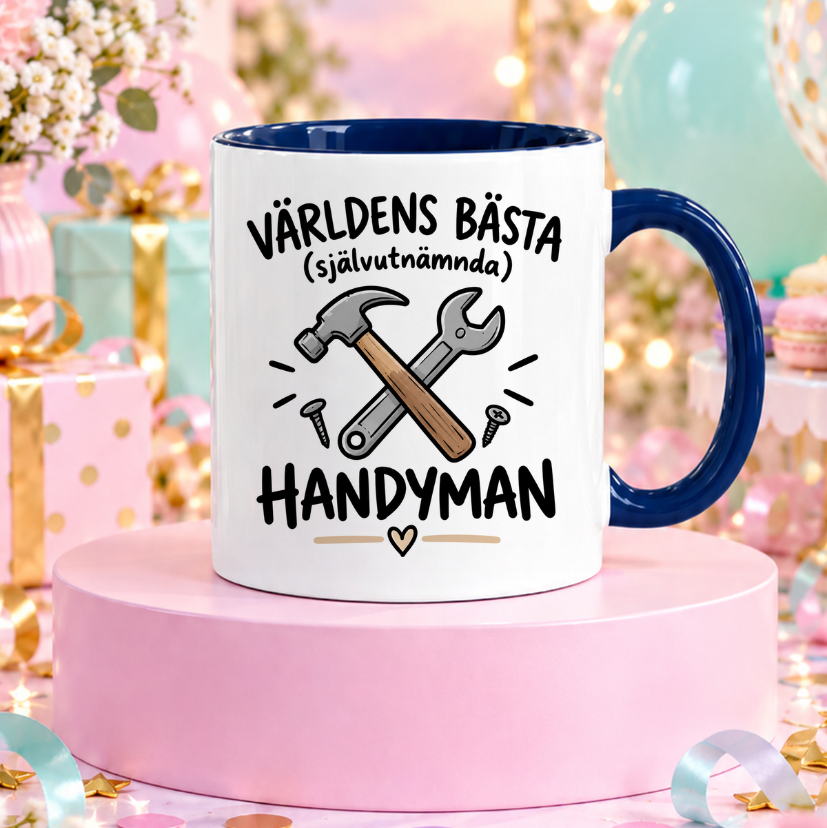 Självutnämnd handyman | Rolig mugg
