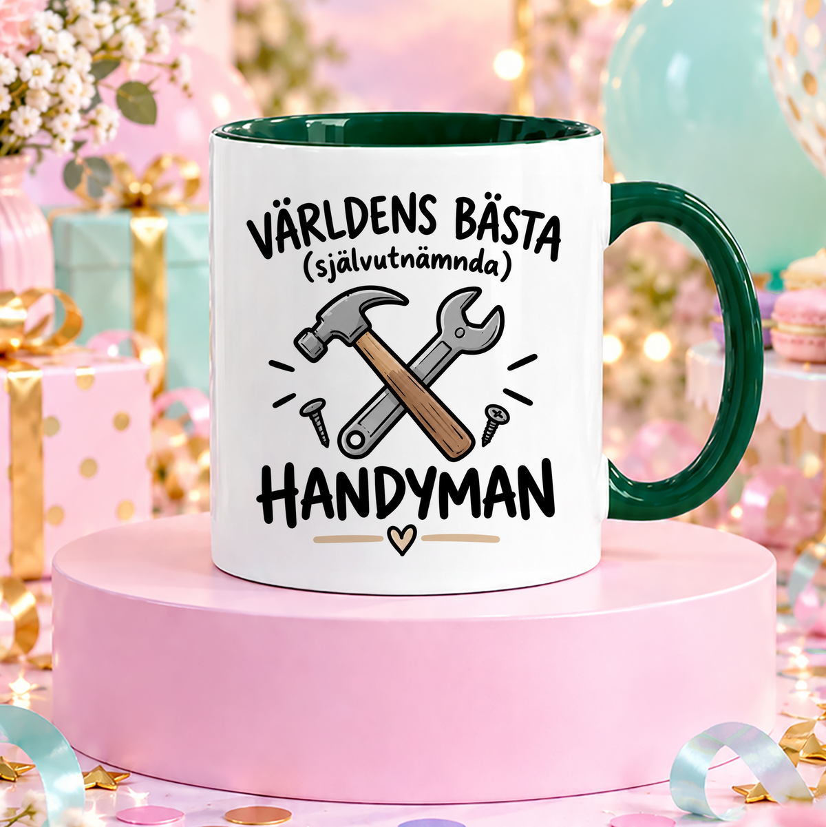 Självutnämnd handyman | Rolig mugg