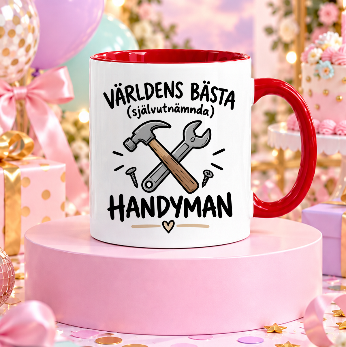 Självutnämnd handyman | Rolig mugg