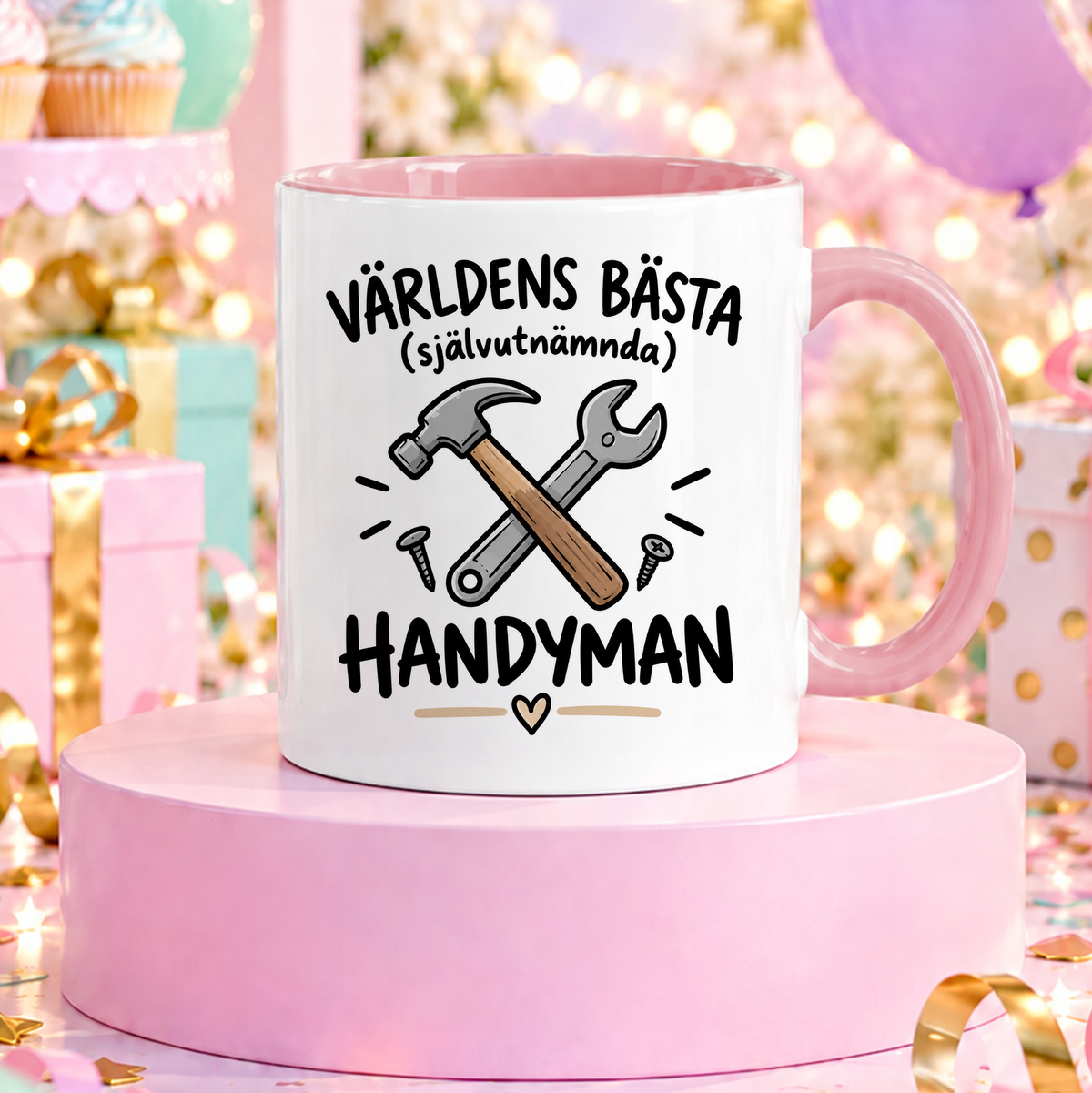 Självutnämnd handyman | Rolig mugg