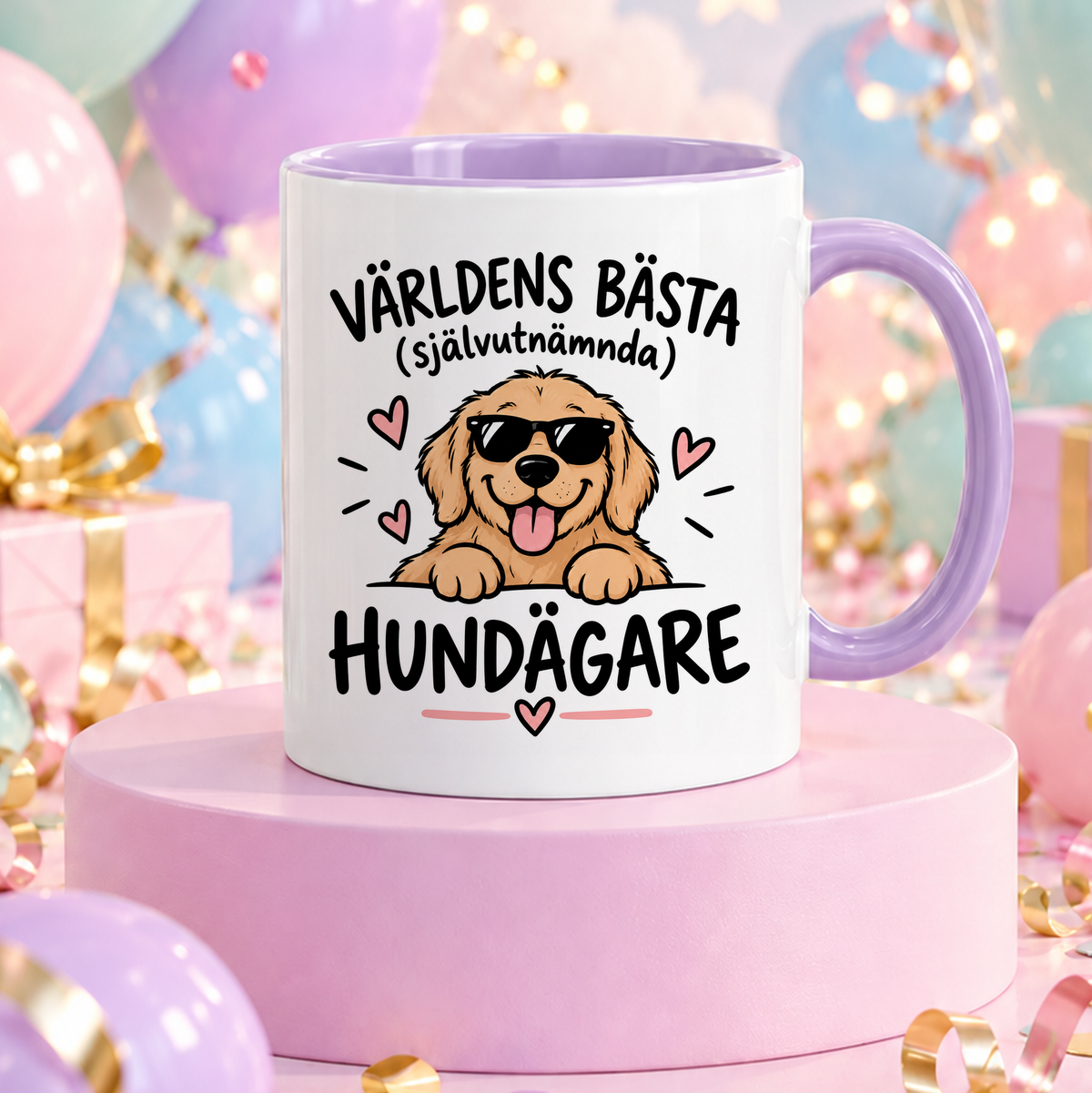 Självutnämnd Hundägare | Rolig mugg