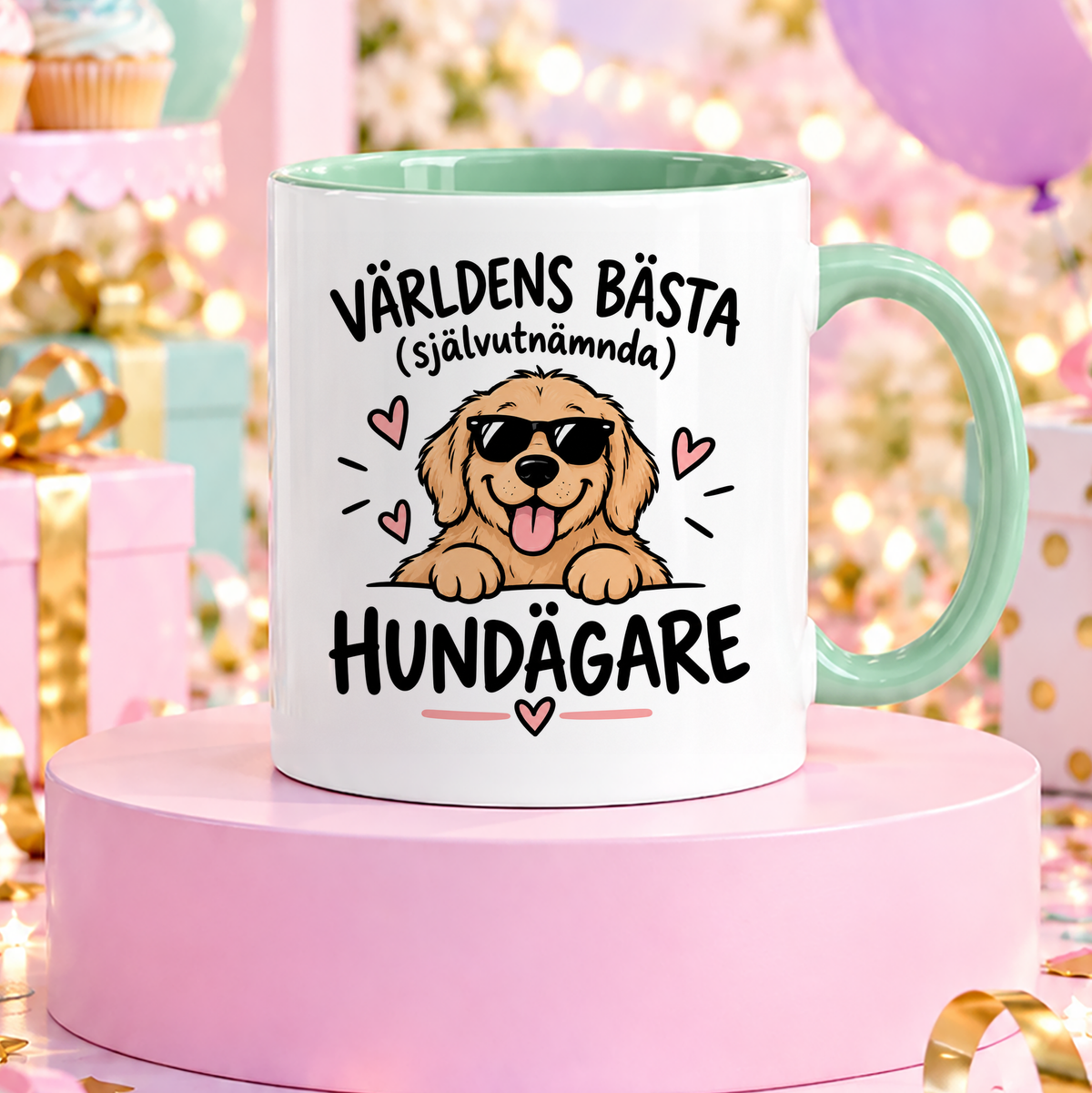 Självutnämnd Hundägare | Rolig mugg