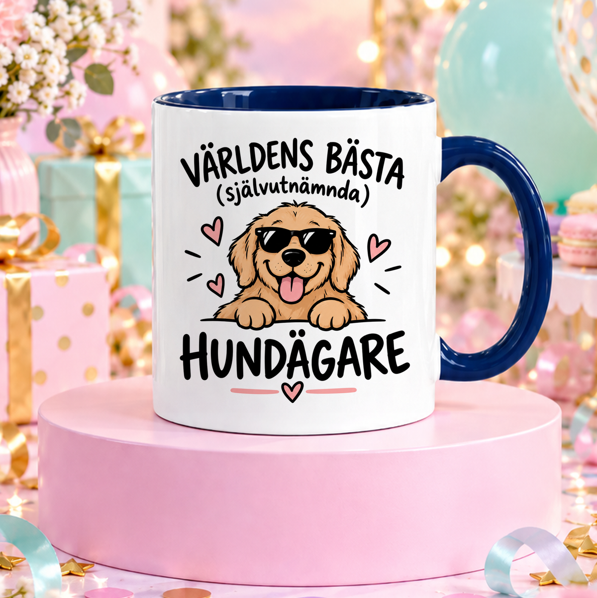 Självutnämnd Hundägare | Rolig mugg