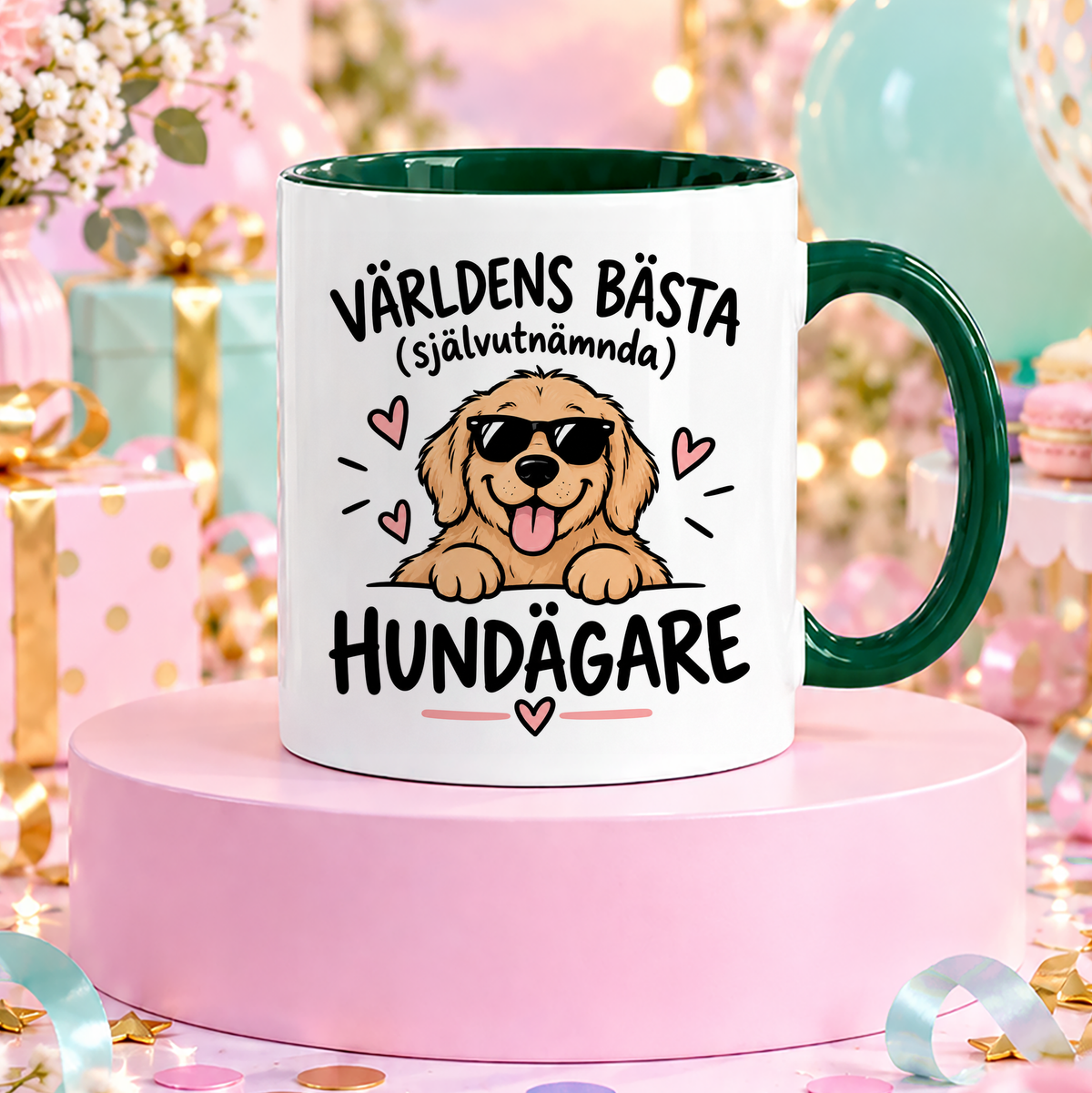 Självutnämnd Hundägare | Rolig mugg