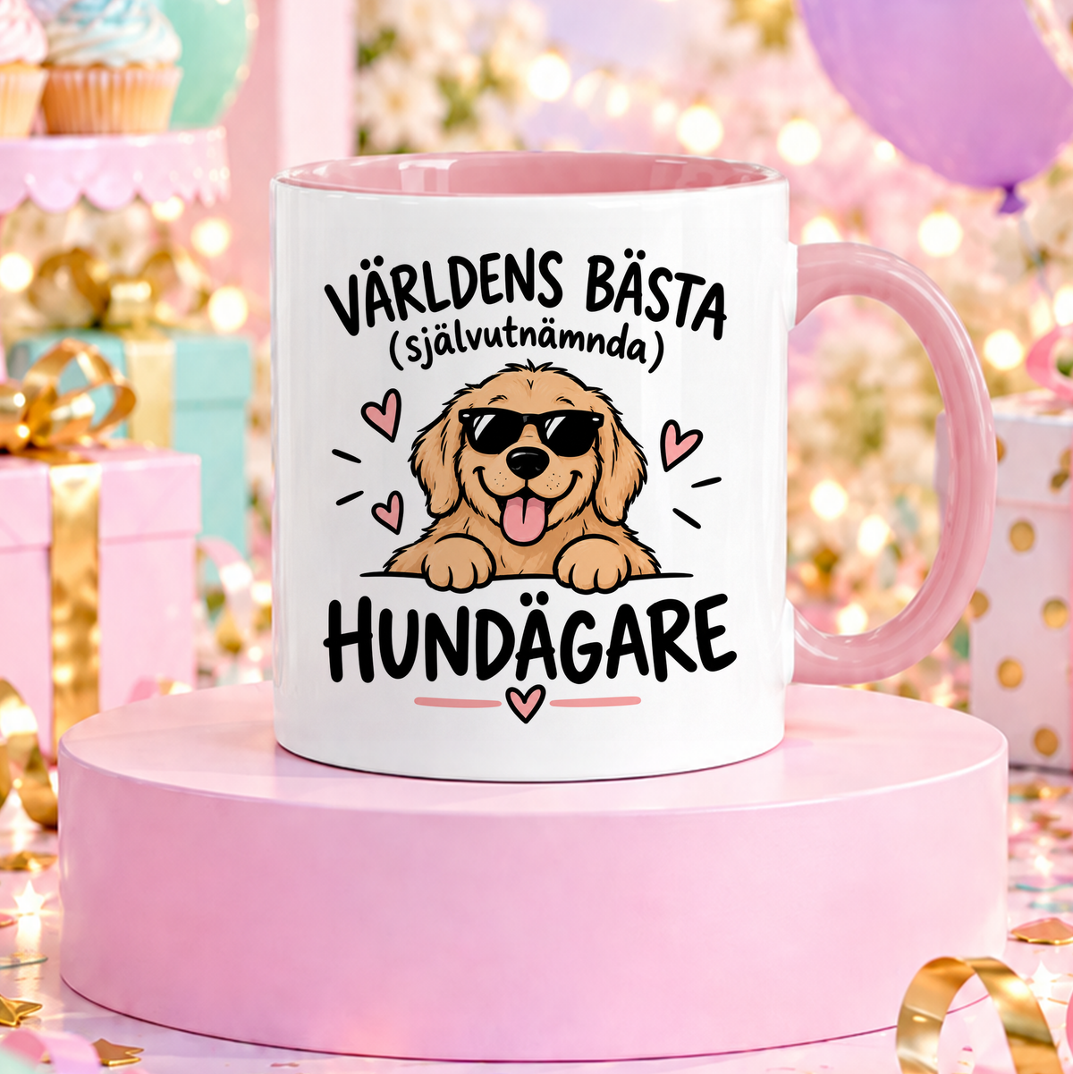 Självutnämnd Hundägare | Rolig mugg