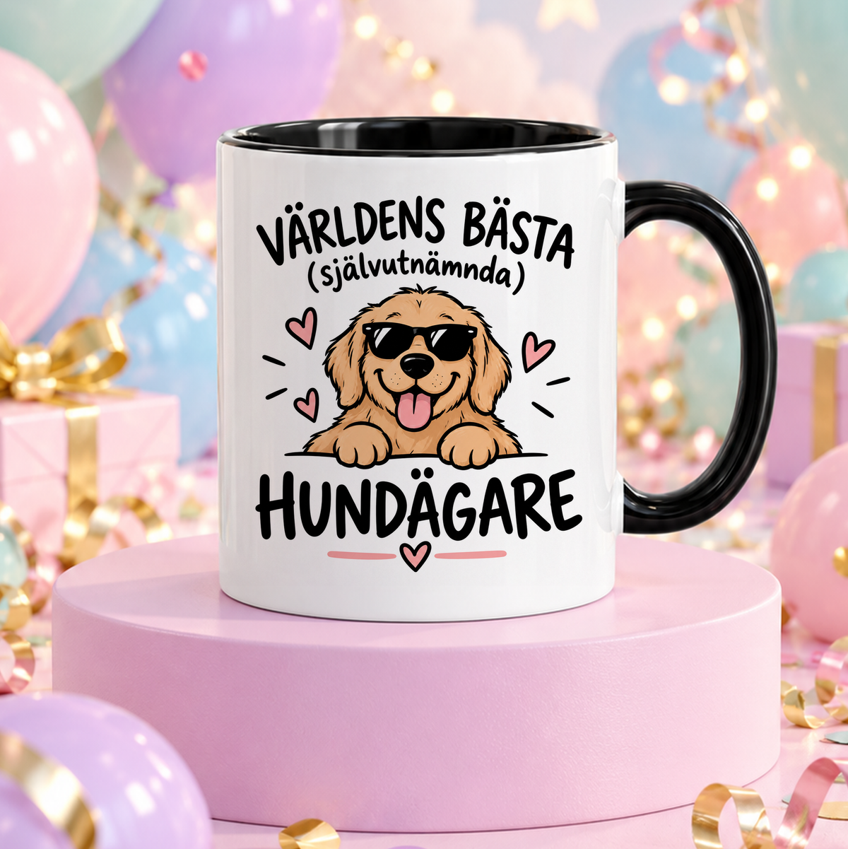 Självutnämnd Hundägare | Rolig mugg