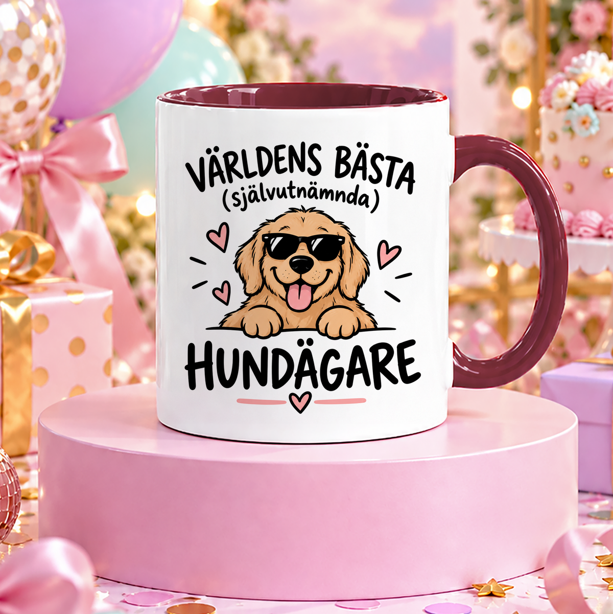 Självutnämnd Hundägare | Rolig mugg