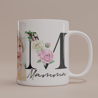 Bokstav & Foton | Personlig fotomugg