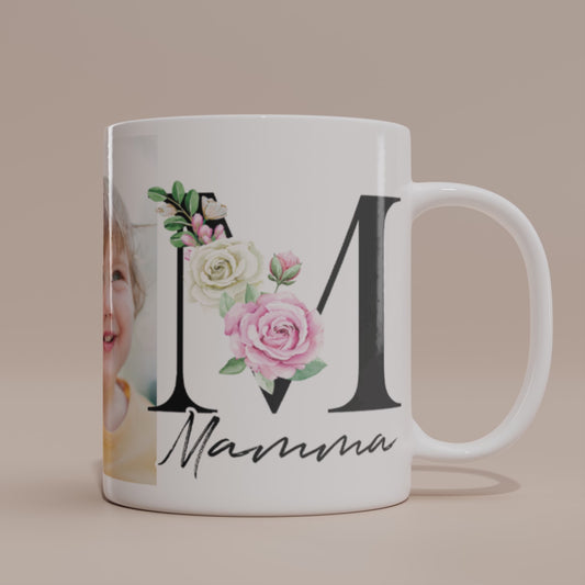 Bokstav & Foton | Personlig fotomugg