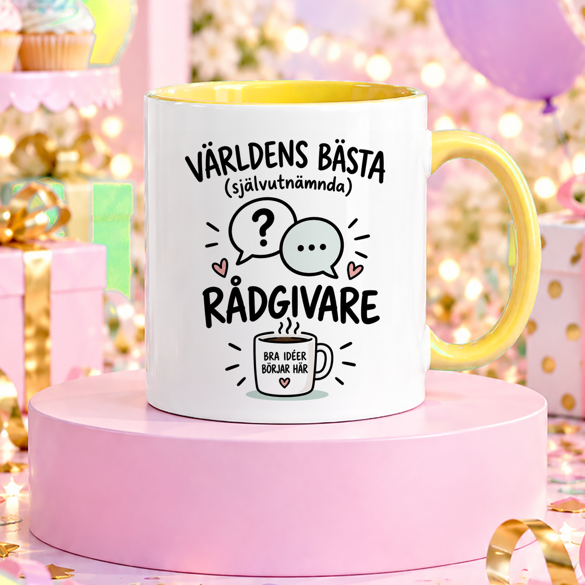 Självutnämnd Rådgivare | Rolig mugg