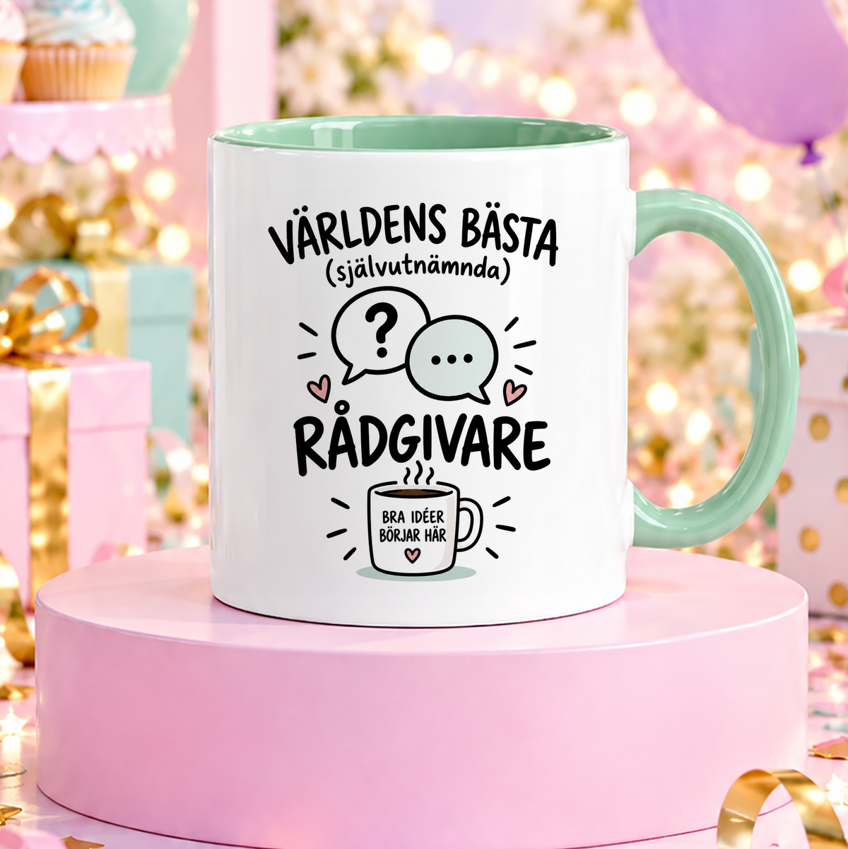 Självutnämnd Rådgivare | Rolig mugg