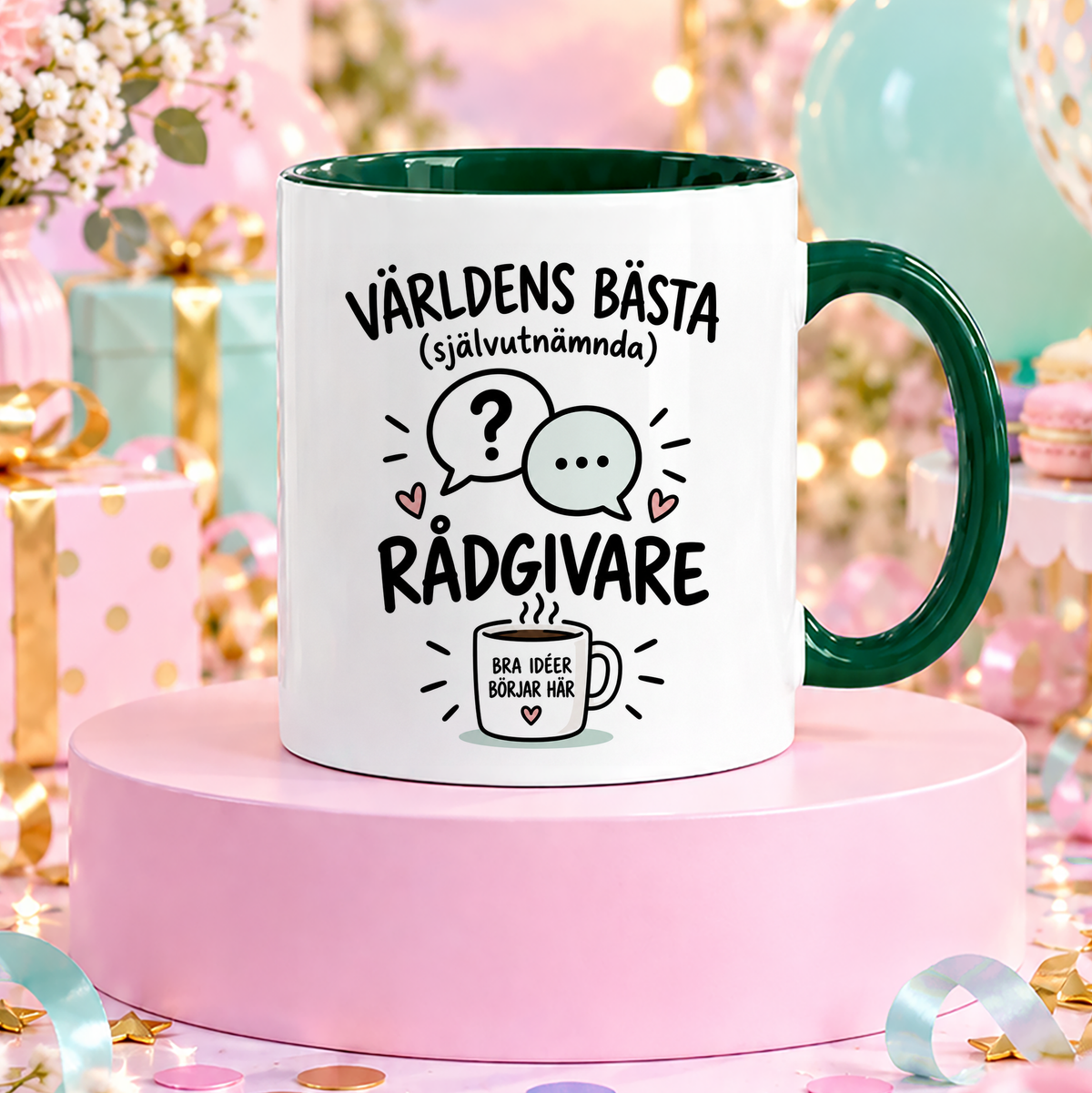 Självutnämnd Rådgivare | Rolig mugg