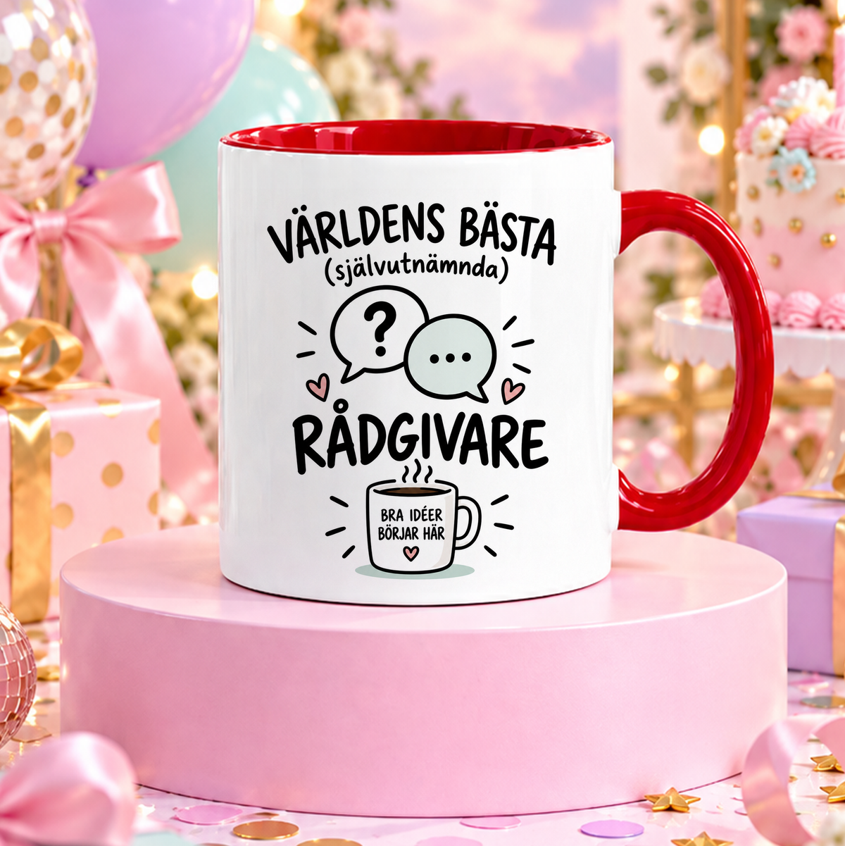 Självutnämnd Rådgivare | Rolig mugg