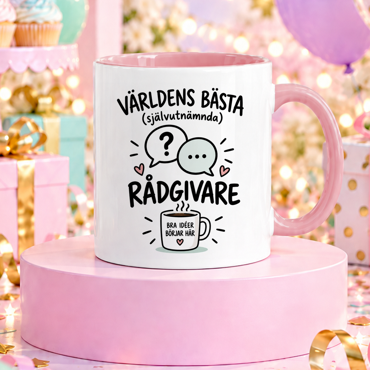 Självutnämnd Rådgivare | Rolig mugg
